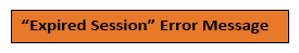 Blackboard sign on error