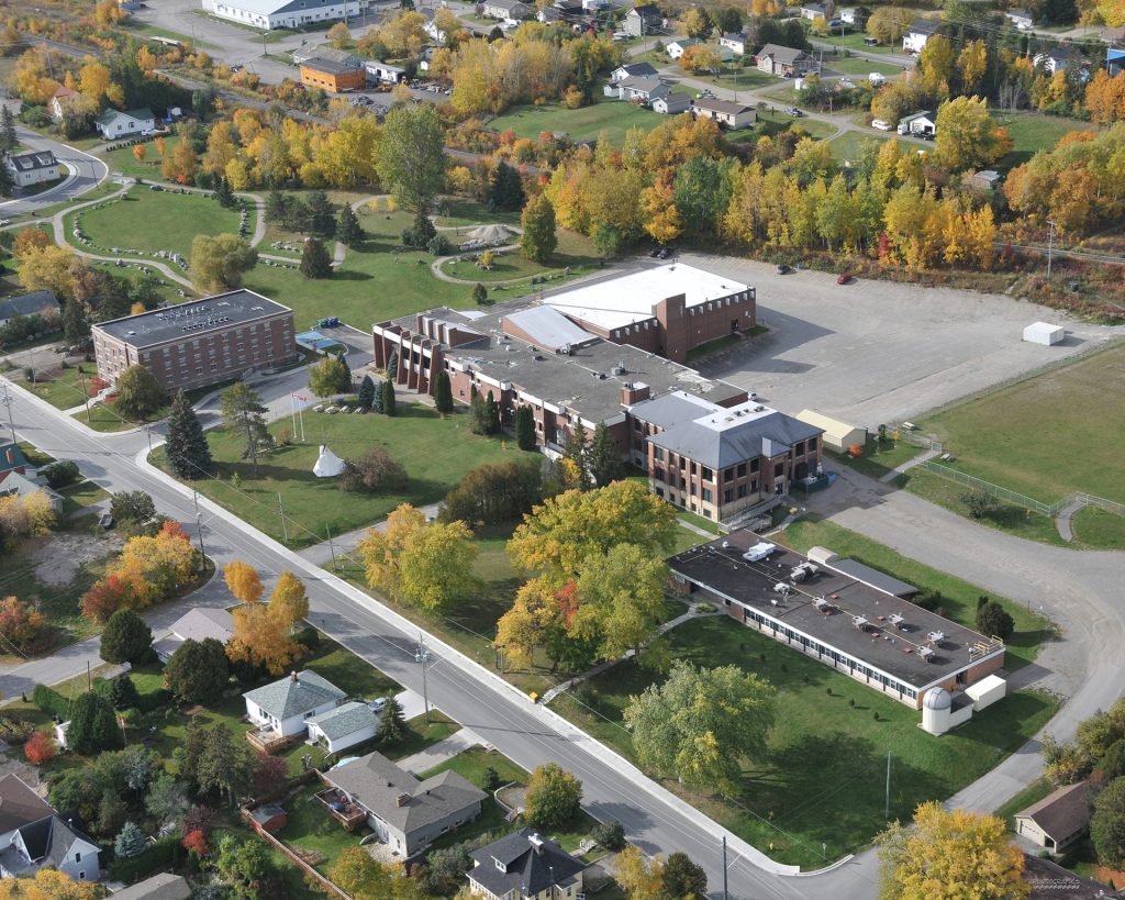 Northern College Haileybury Campus Arial View