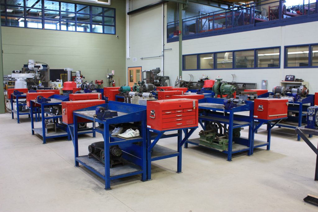 Northern College Trades Shop at Timmins Campus