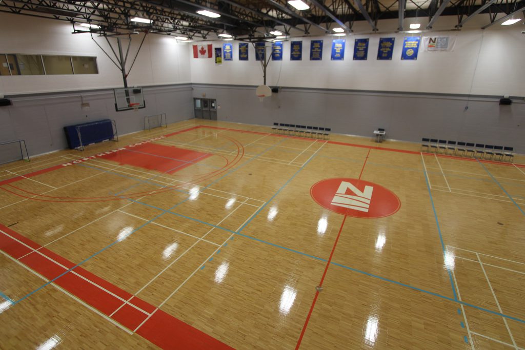 Timmins Gymnasium at Northern College