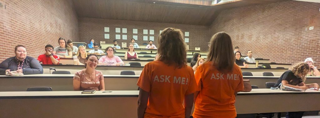 Advising Services in classroom at Northern College Haileybury Campus