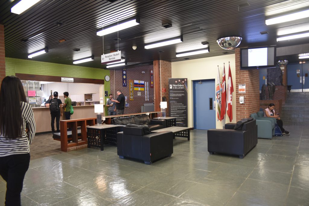 front area of Hailebury Campus at Northern College