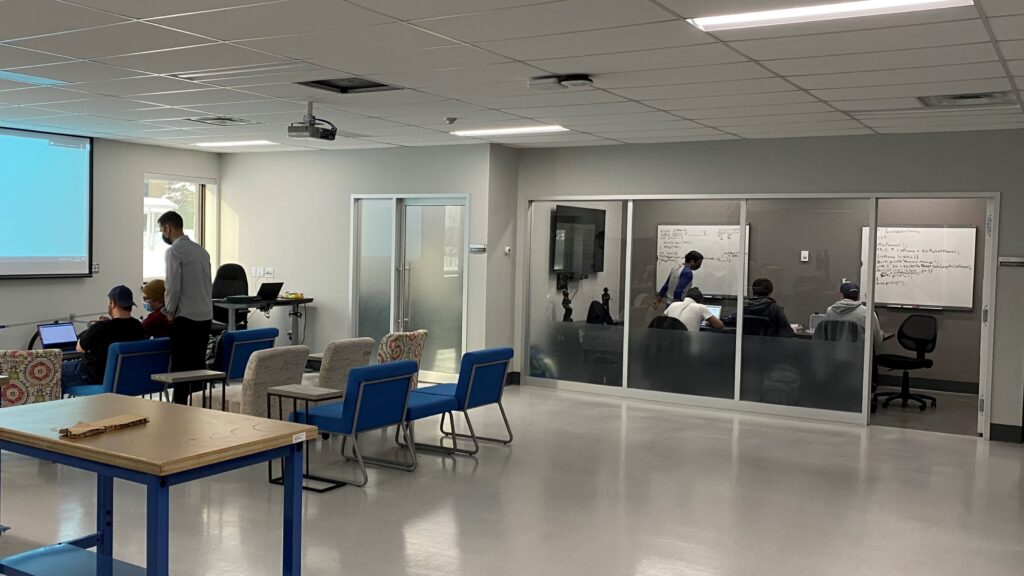 Student participation in the Innovation Hub at the Applied Research Entrepreneurship and Innovation Department at Northern College