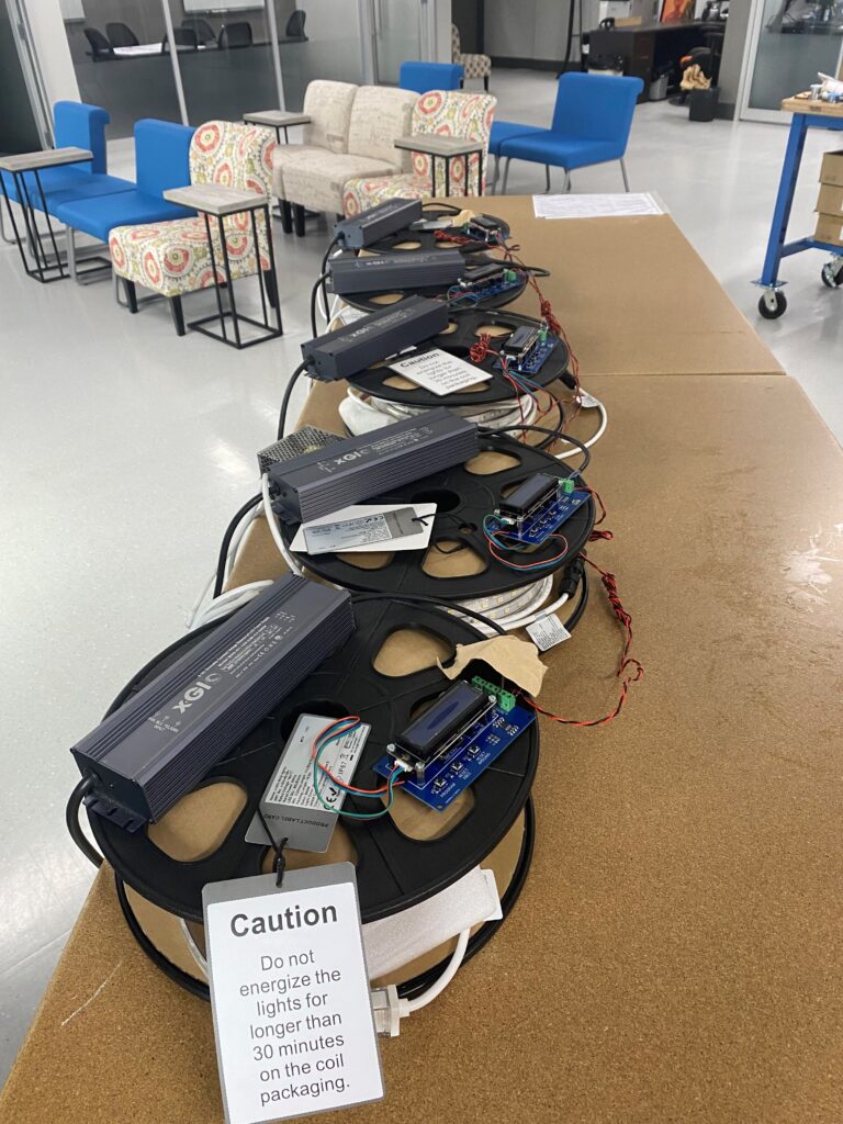 Xglo project at AREI Innovation Hub at Northern College