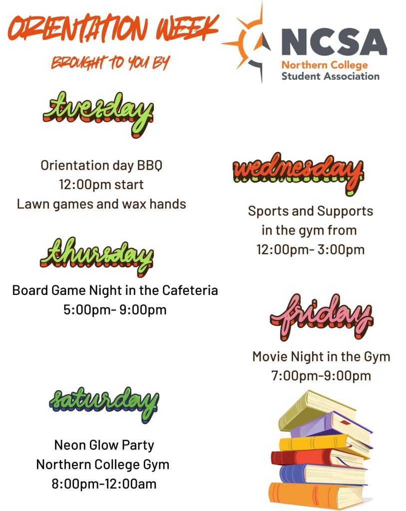 Haileybury Campus NCSA Orientation Activities