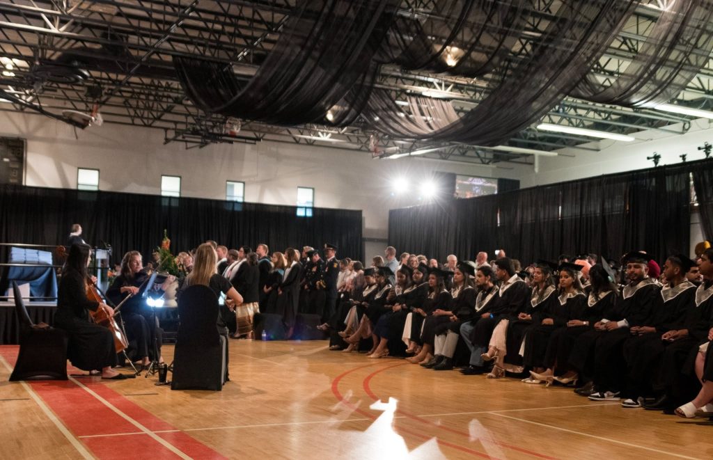 graduation ceremony at northern college timmins campus