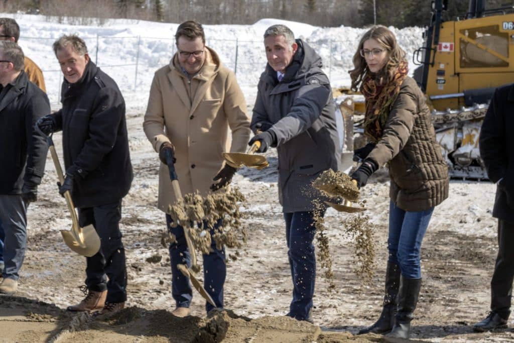 Breaking ground on Timmins Campus Sports Dome