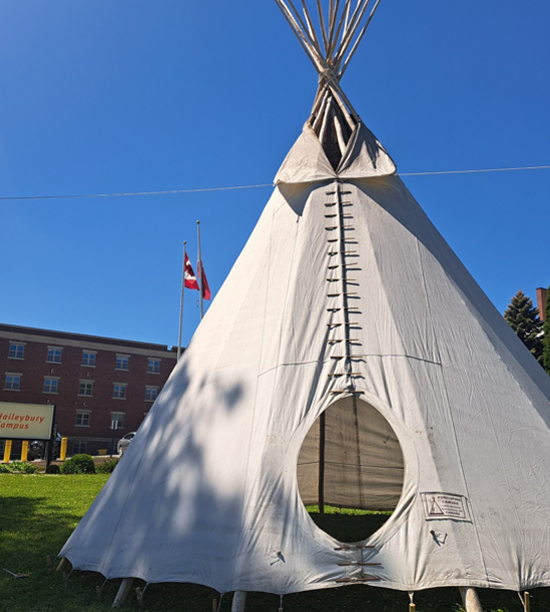 Northern College Haileybury Campus Tee Pee
