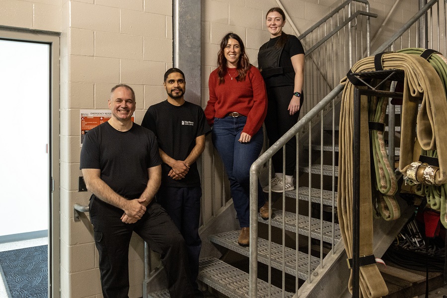 Northern College Students Successfully Complete Operation Stair Climb