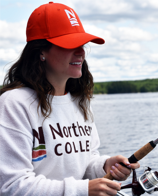 Northern College Recruiter Fishing
