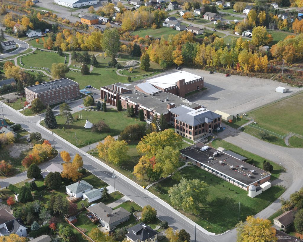 Haileybury Campus Arial View