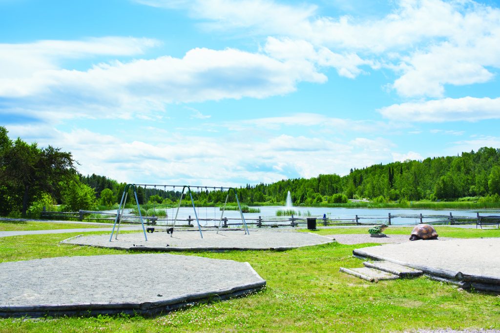 Kirkland Lake Duck pond park