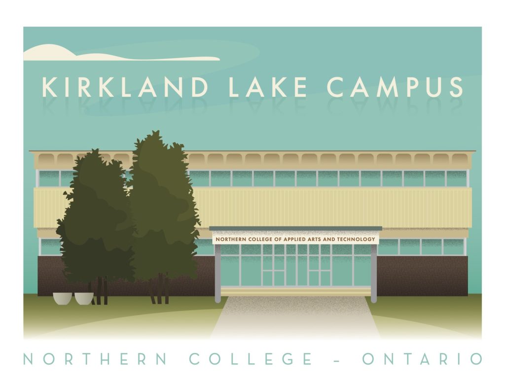 Kirkland Lake Campus illustration