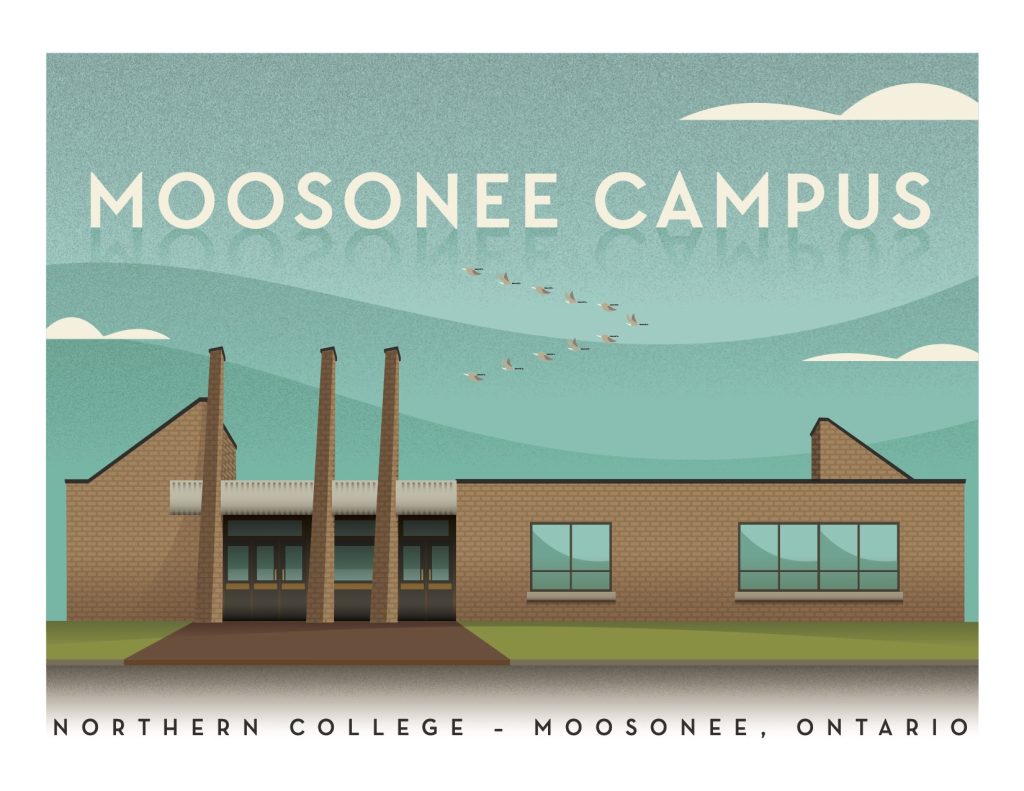 Moosonee Campus Illustration