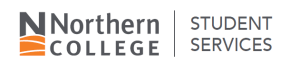  Northern College Student Services visual identity