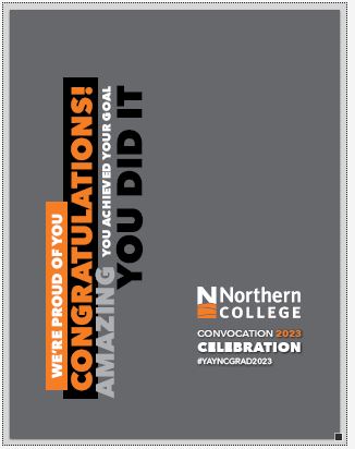 Northern College Convocation 2023 Celebration
