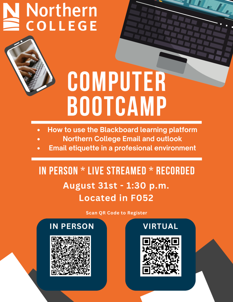 Computer bootcamp poster