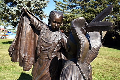 Northern College Unveils Statues in Honour of Truth & Reconciliation