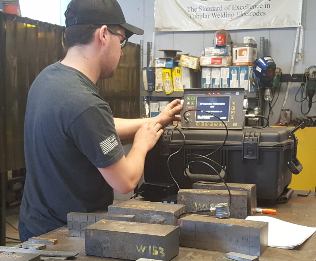 Demostration-in-Welding-Lab-cropped at Northern College